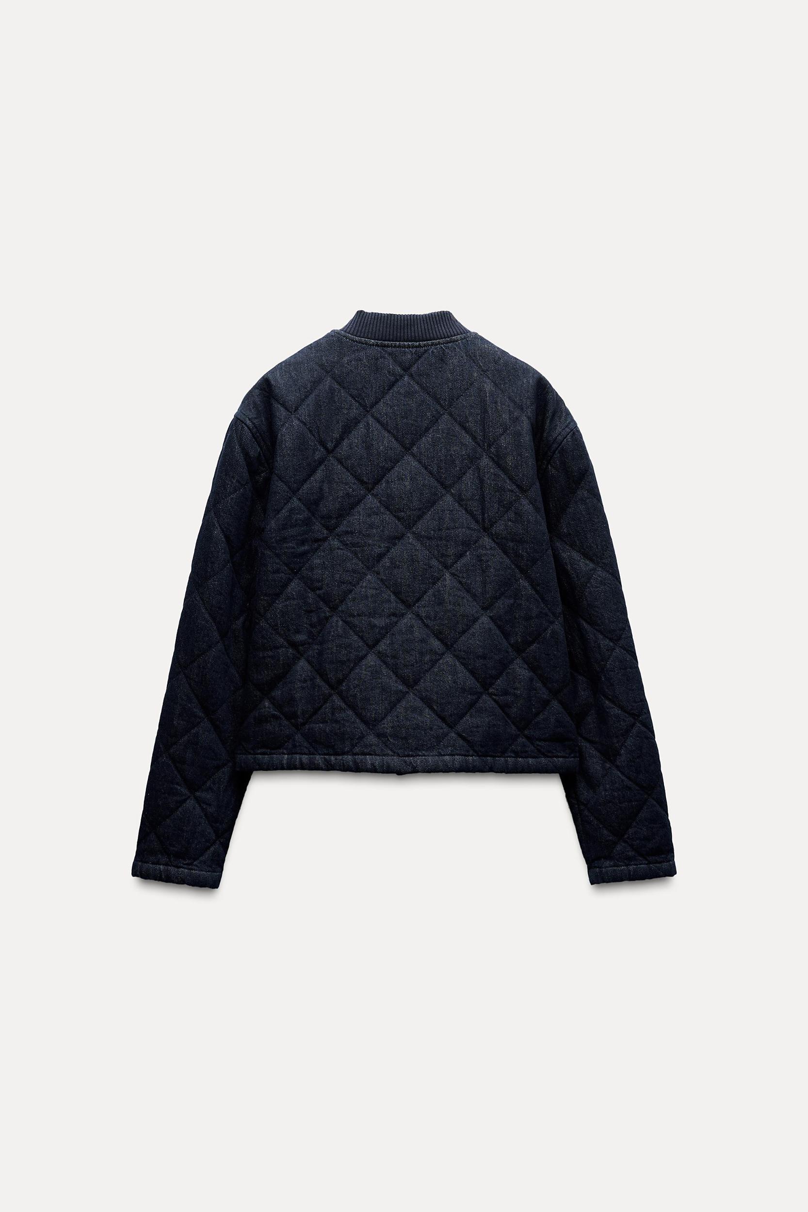 QUILTED DENIM JACKET Z1975 Product Image