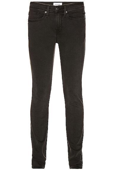 Frame LHomme Skinny Fit Jeans in Noir Product Image