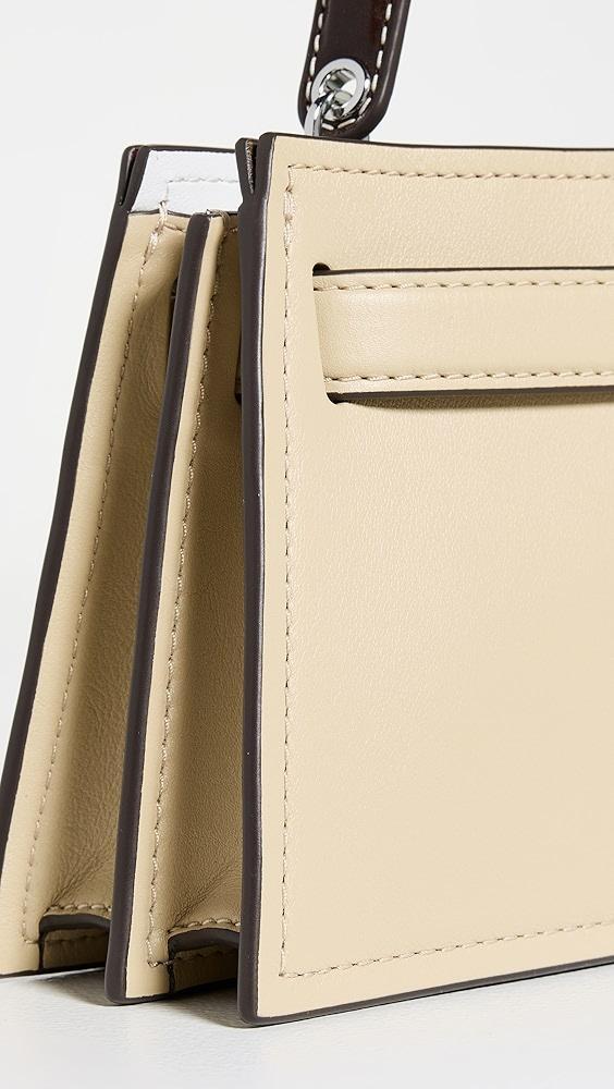 Tory Burch Lee Radziwill Pebbled Top Handle Petite Bag | Shopbop Product Image