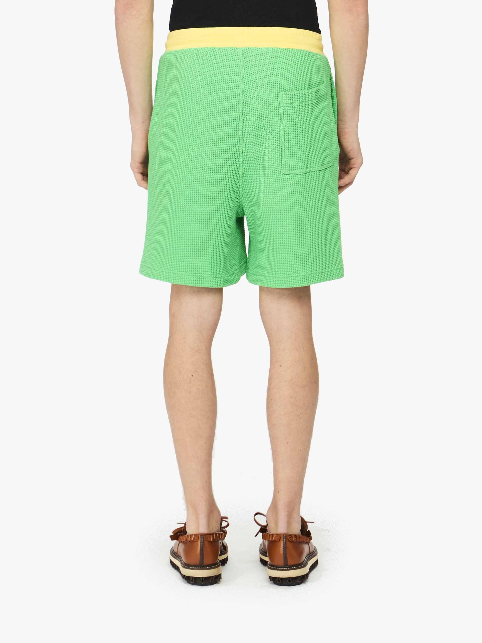 CONTRAST WAFFLE SHORTS Product Image
