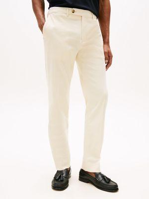 Stretch-Oxford Straight Dress Pant Product Image