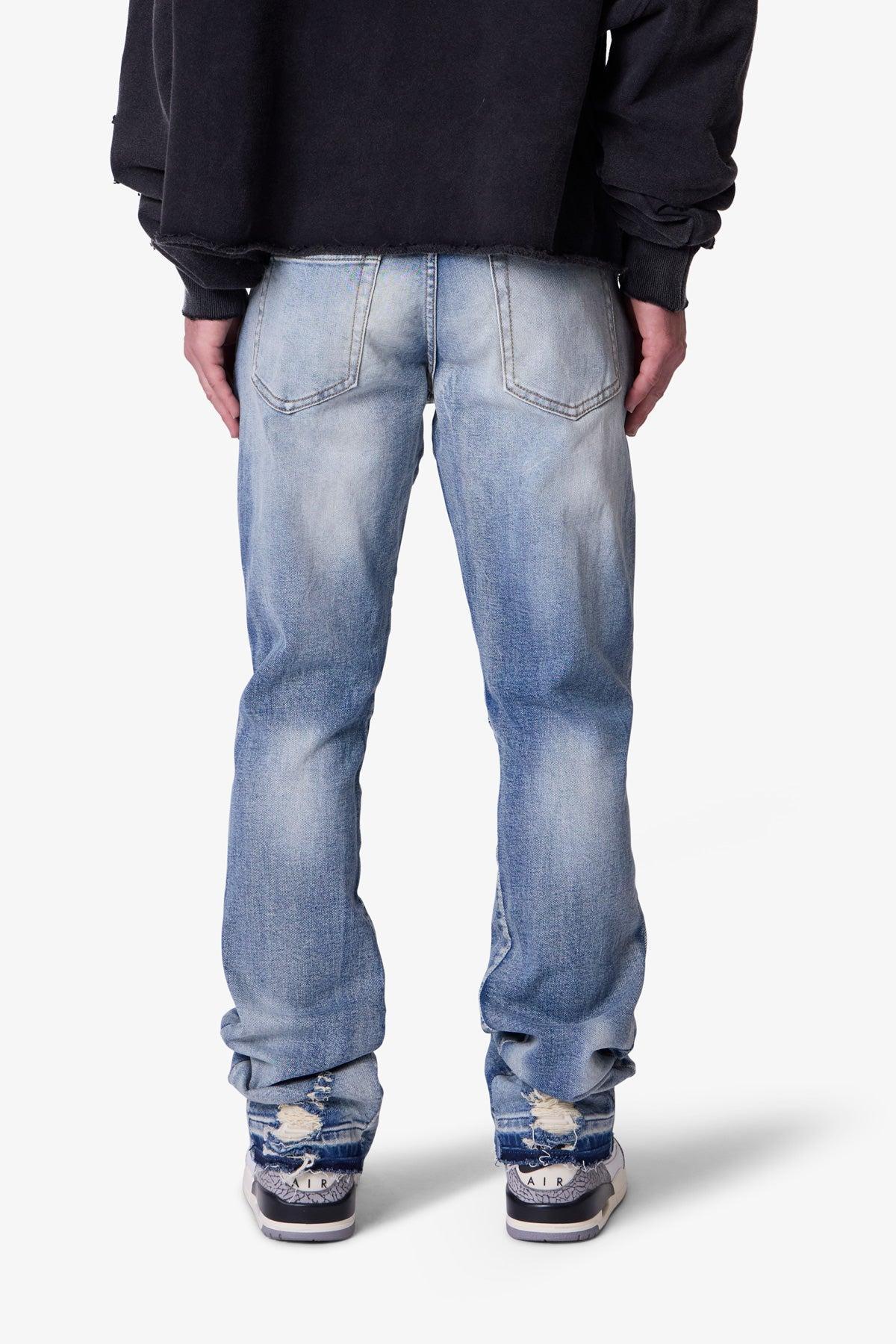 X514 Skinny Stacked Denim - Medium Blue Product Image