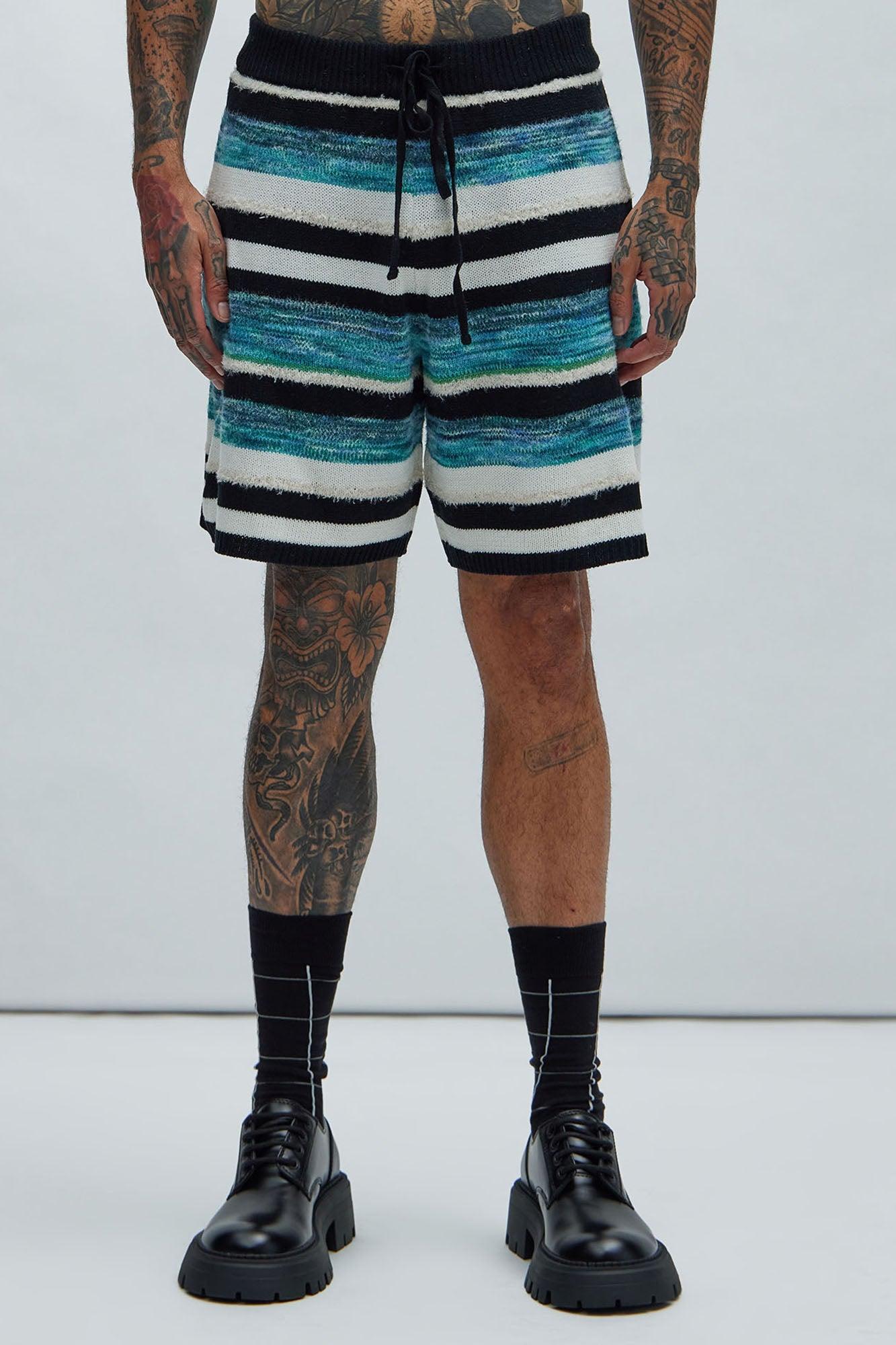 Ziggy Shorts - Green/combo Product Image