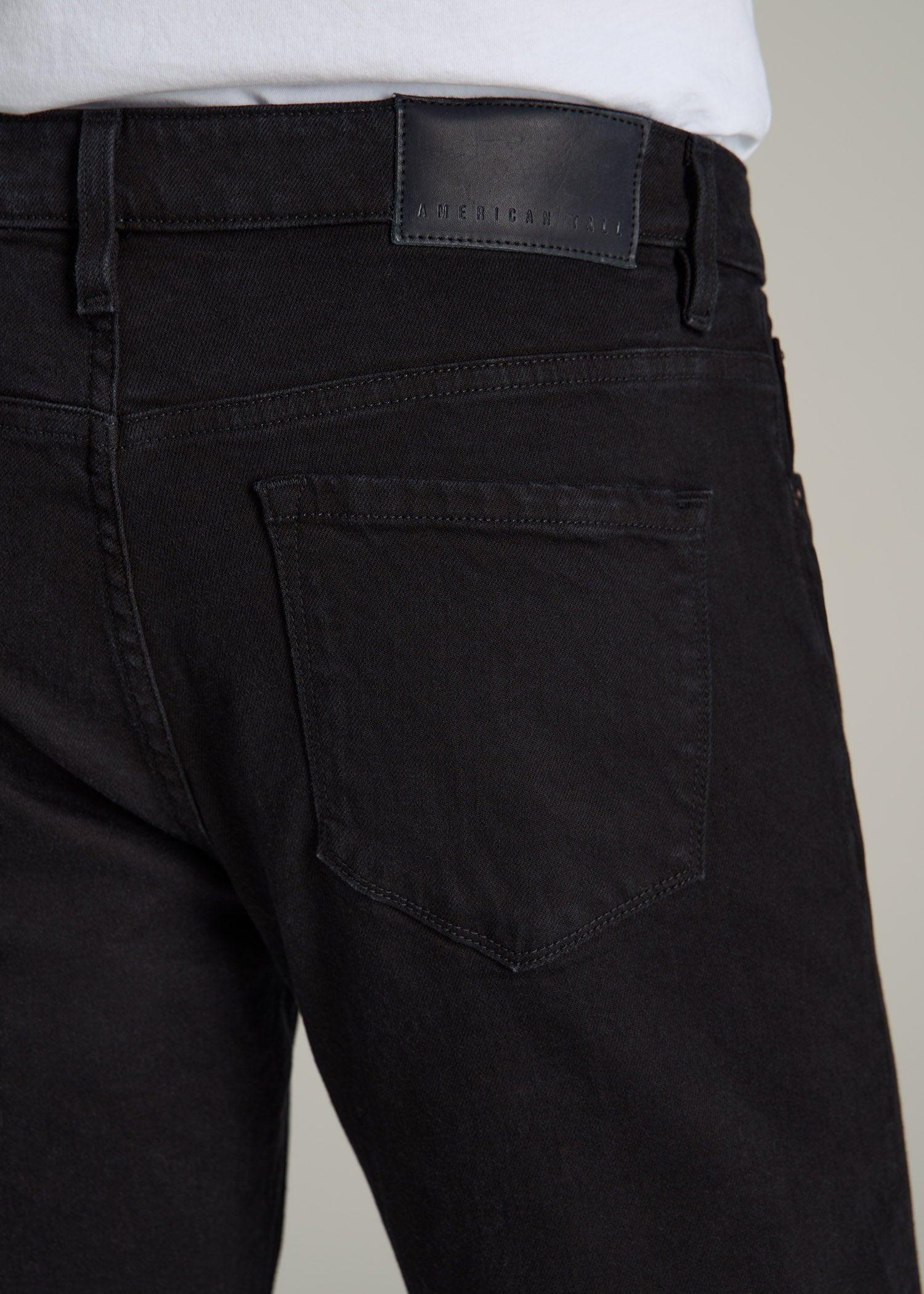 Americana Collection Carman Tapered Fit Jeans For Tall Men in Lark Black Product Image