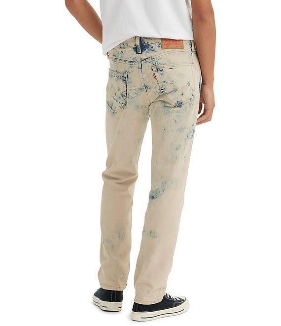 Levi's® 511™ Acid-Wash Slim Fit Straight Leg Jeans Product Image