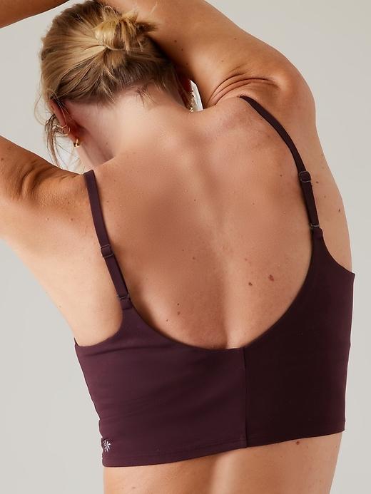 Elation V-Neck Longline Sports Bra A-C Product Image