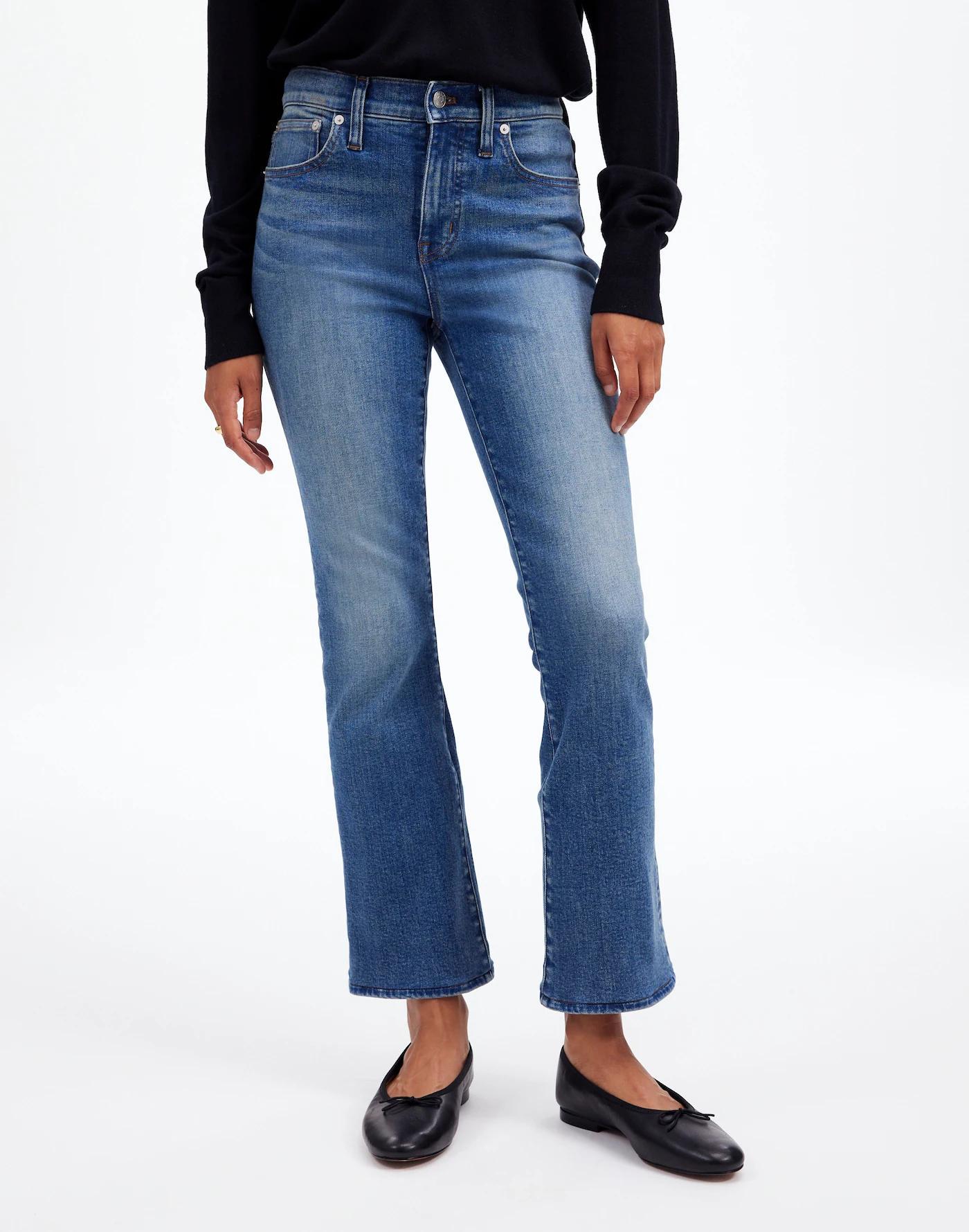 Petite Kick Out Crop Jeans Product Image