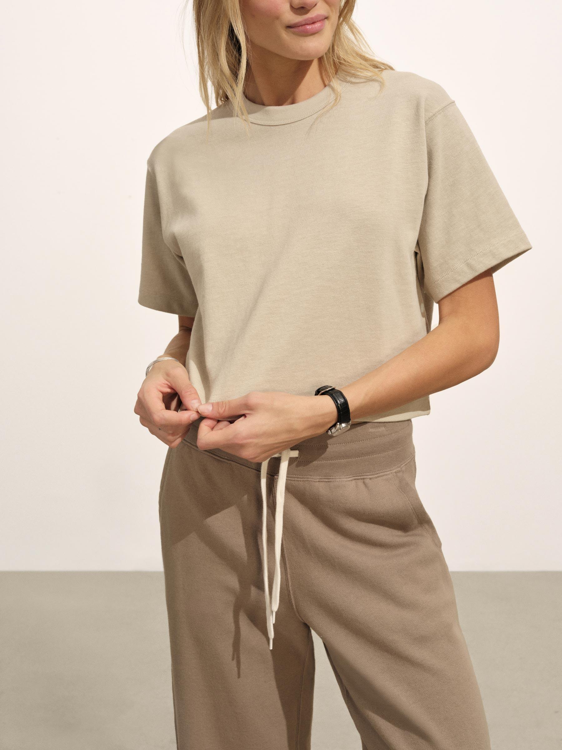 Marsh Fern Venice Wash Vintage Interloop Wide Leg Sweatpant Product Image