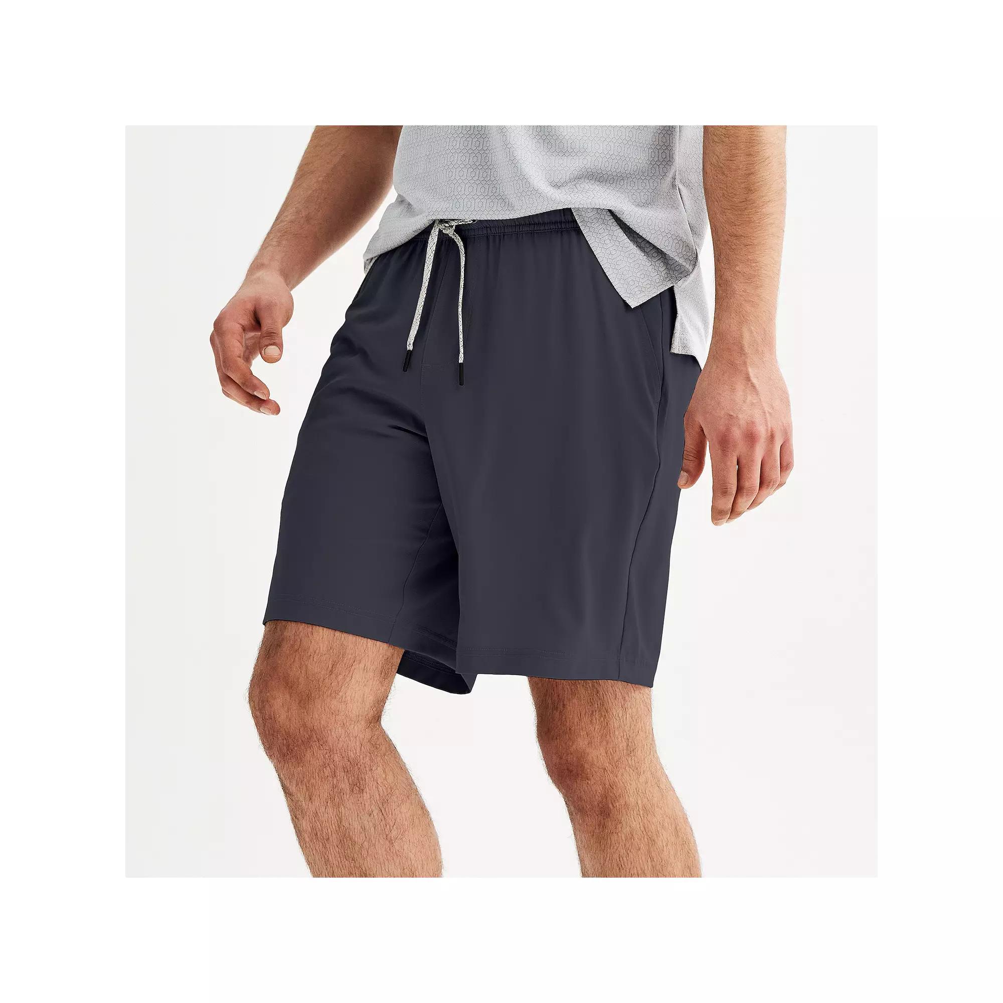 Men's FLX Core Dynamic 9-Inch Stretch Lined Shorts, Size: Small, Mineral Black Product Image