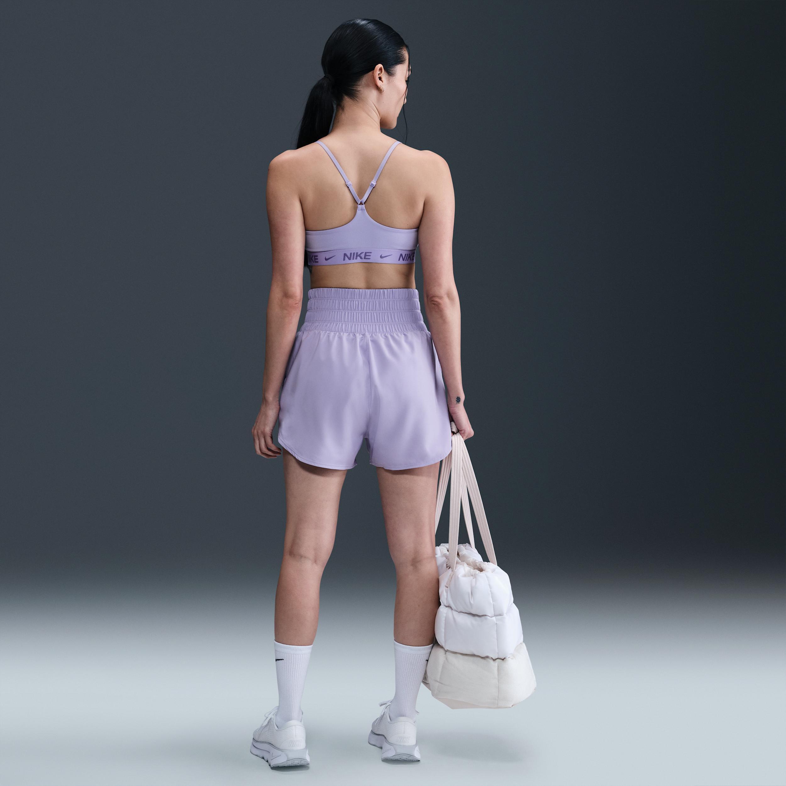Nike Women's One Dri-FIT Ultra High-Waisted 3" Brief-Lined Shorts Product Image