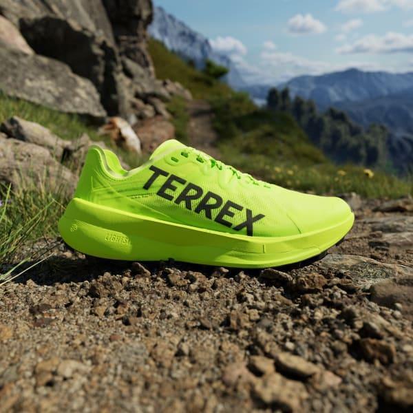 adidas Terrex Agravic Speed Trail Running Shoes Lucid Lemon 13 Mens Product Image