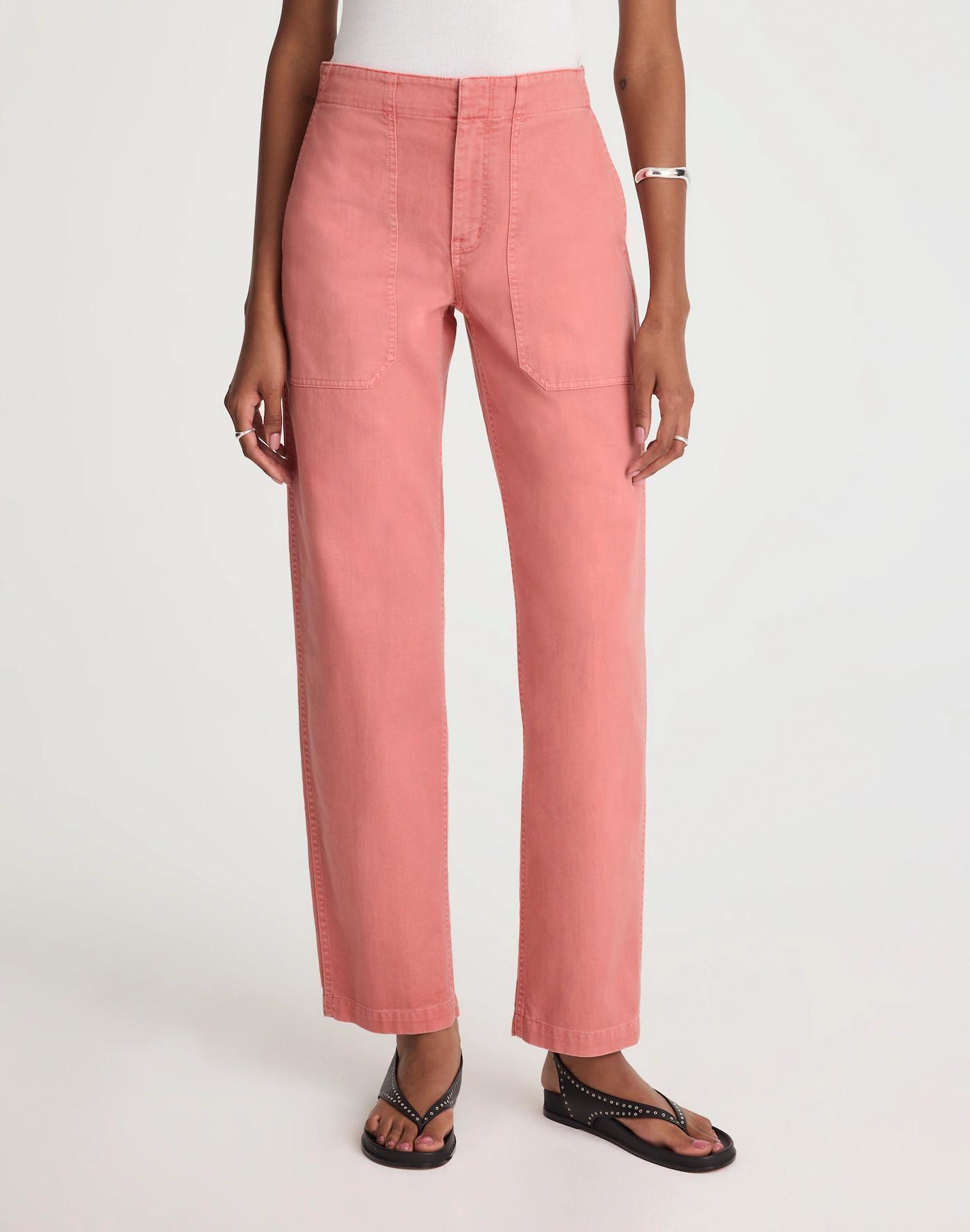 Petite Tapered-Leg Utility Pants Product Image