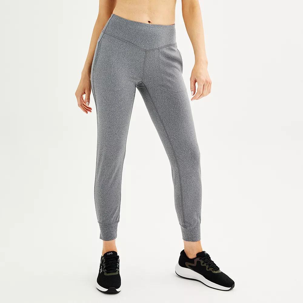 Petite Tek Gear® Ultrastretch Joggers, Women's, Size: XS Petite, Grey Product Image