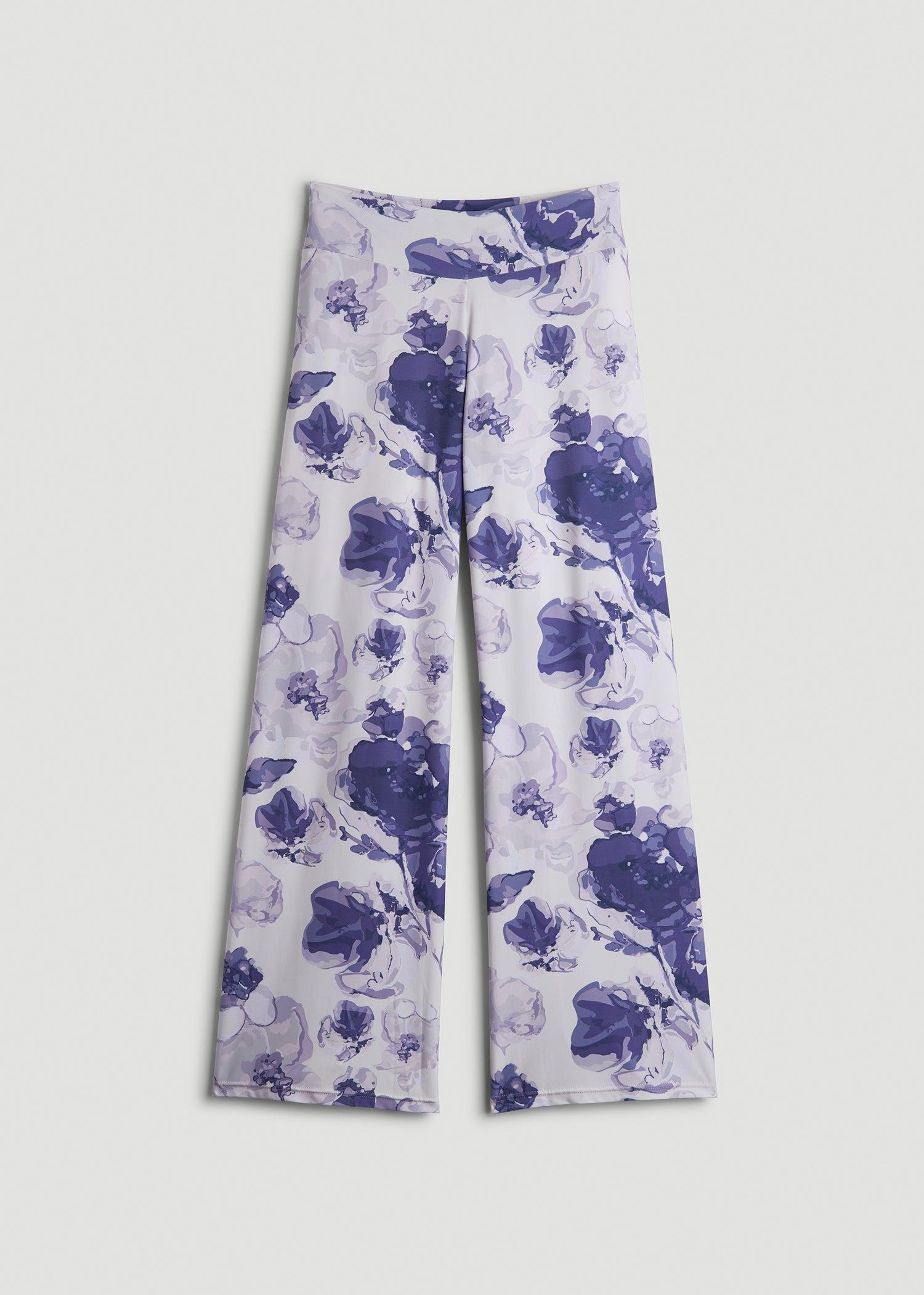 Pull On Breezy Wide Leg Pants for Tall Women in Petal Wash Product Image