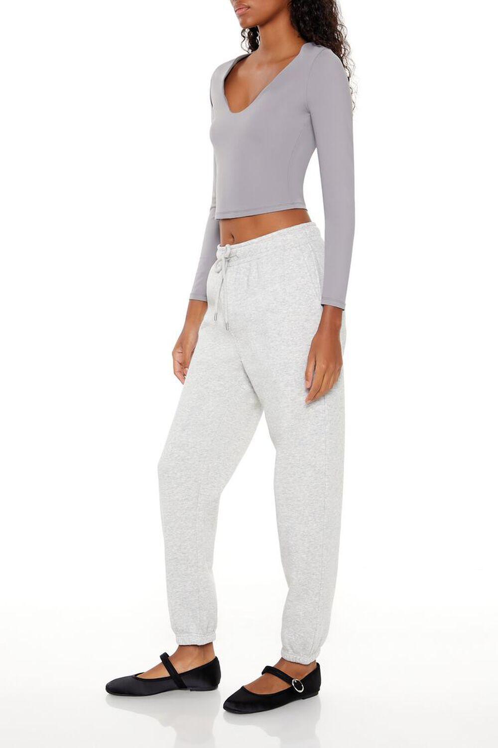 Fleece Drawstring Joggers | Forever 21 Product Image