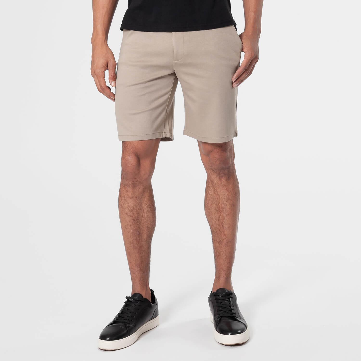 True Classic 9" Neutral Comfort Knit Men's Chino Shorts 3-Pack Product Image