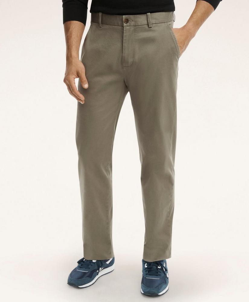 Washed Stretch Chino Pants Product Image