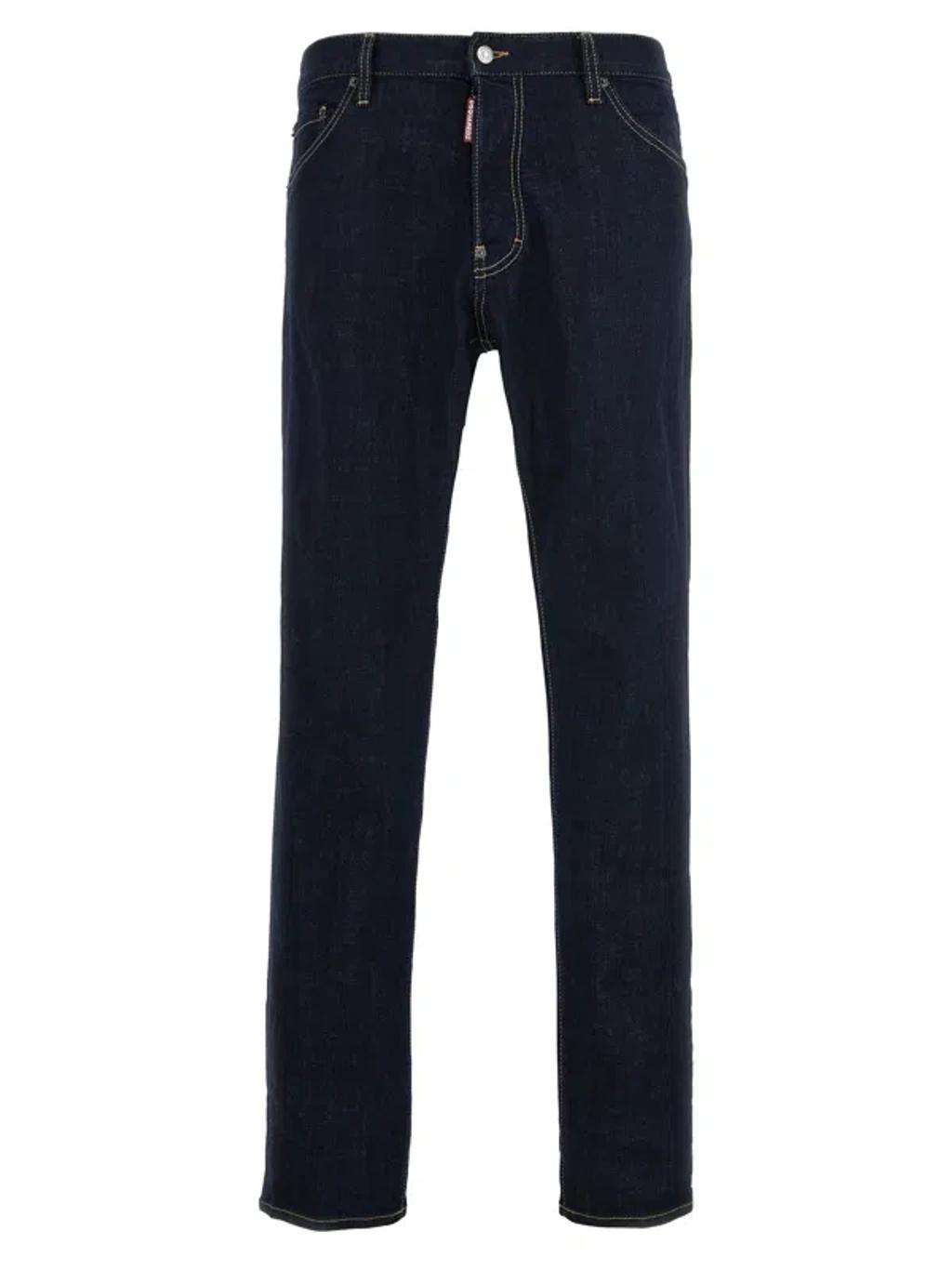 DSQUARED2 Cool Guy Mid-rise Skinny Jeans In Black Product Image