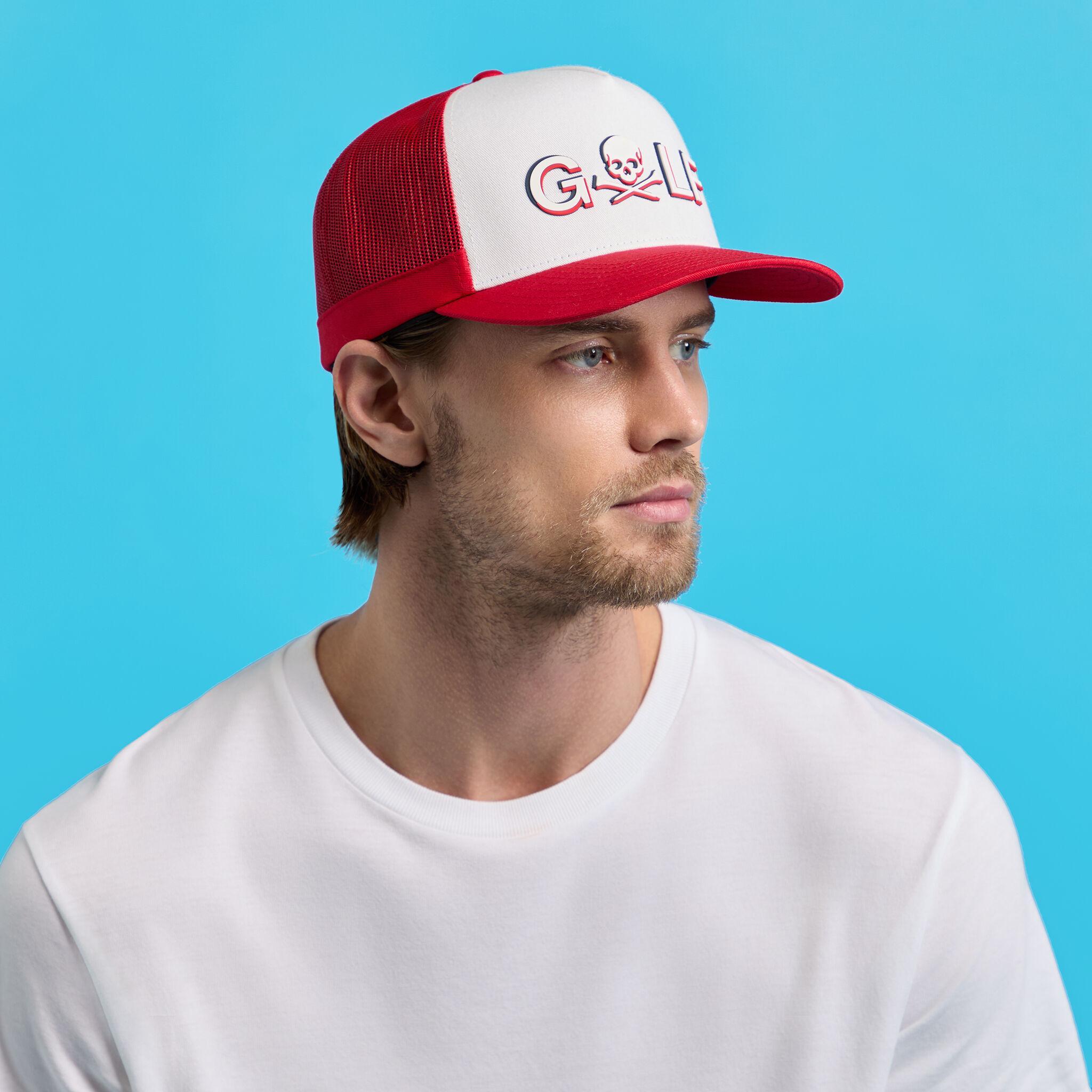 GOLF SKULL TRUCKER HAT Product Image