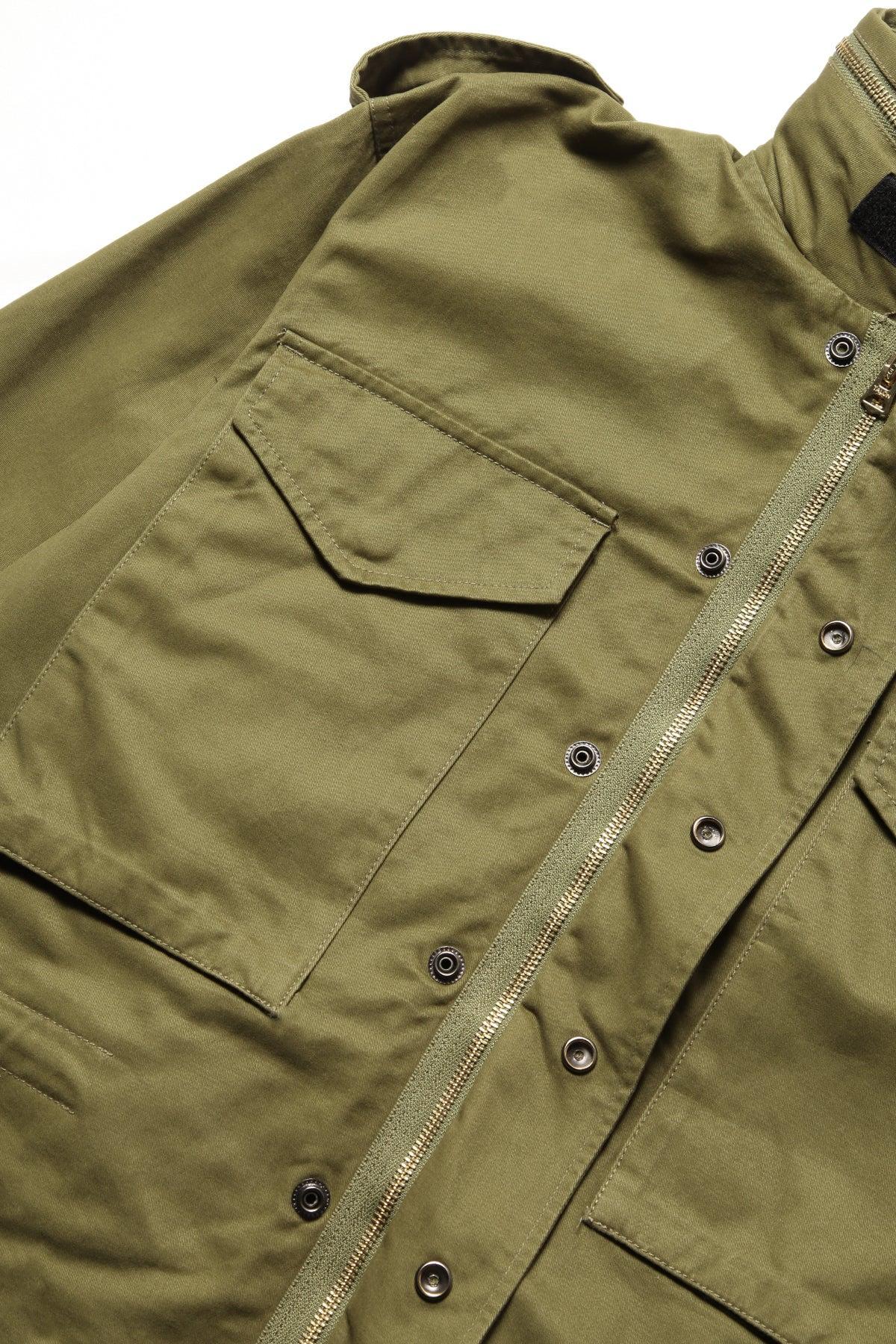 Okonkwo MFG - M65 Hooded Field Jacket - Olive Product Image