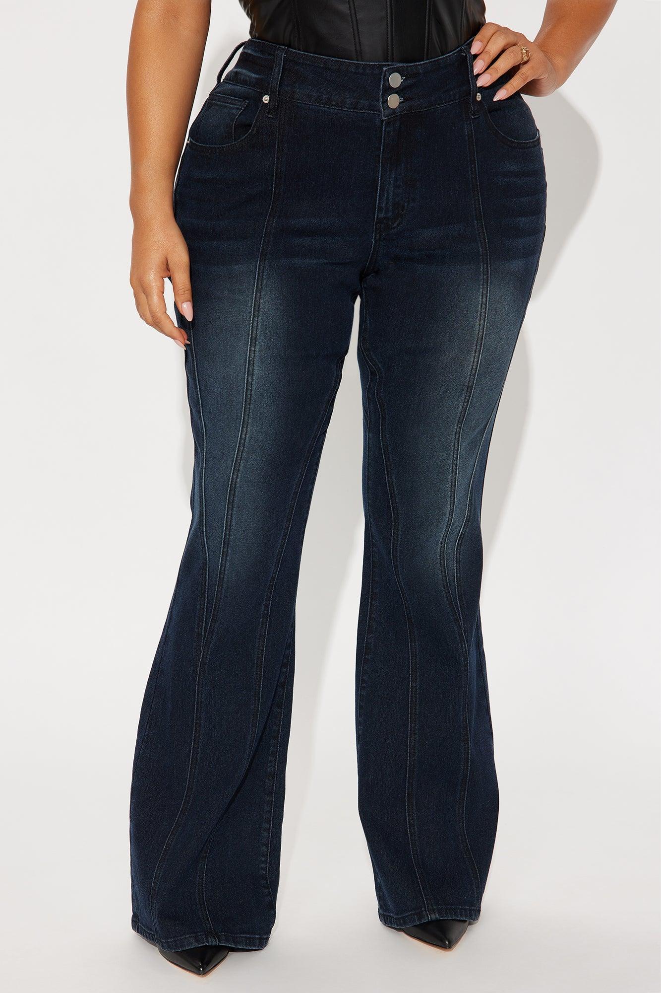 For The Ride Bootcut Jeans - Dark Denim Product Image