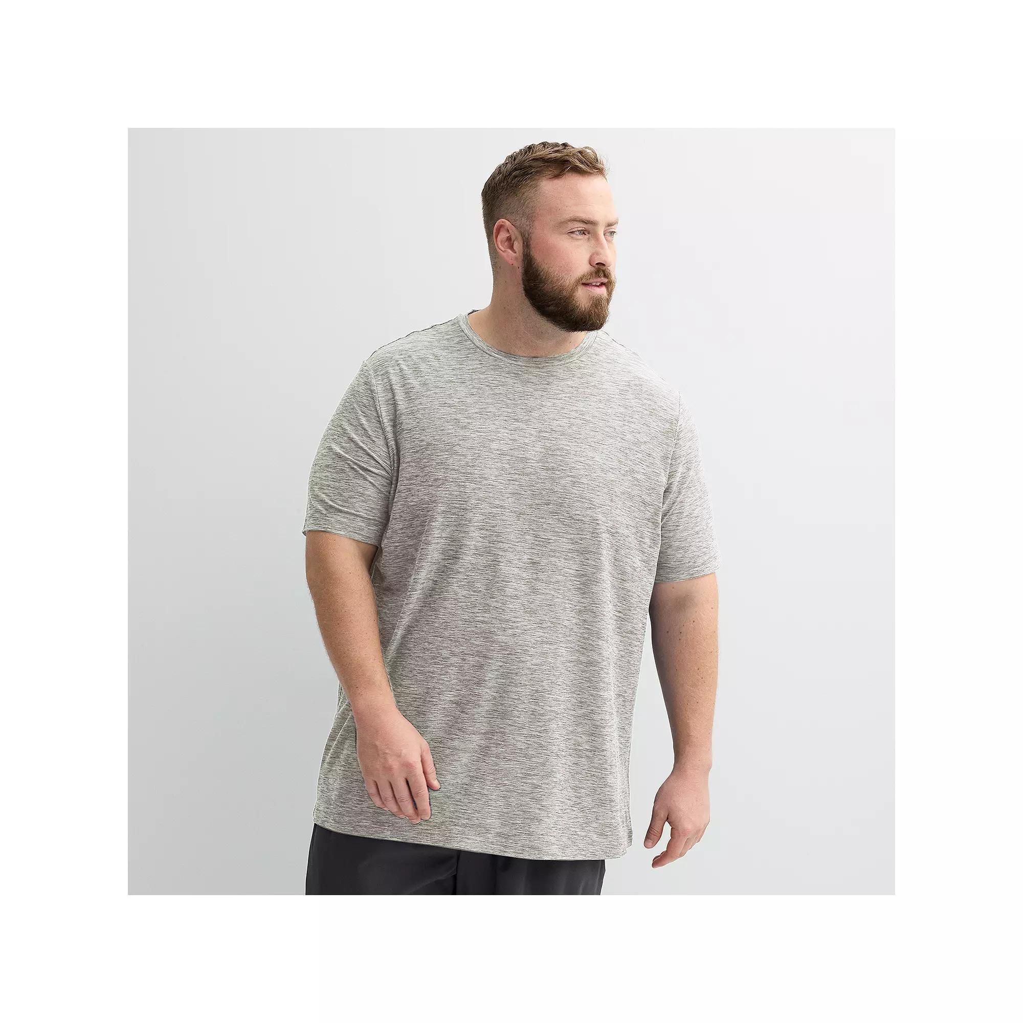 Big & Tall FLX Luxury Soft Wander Tee, Men's, Size: 3XB, Grey Grey Product Image