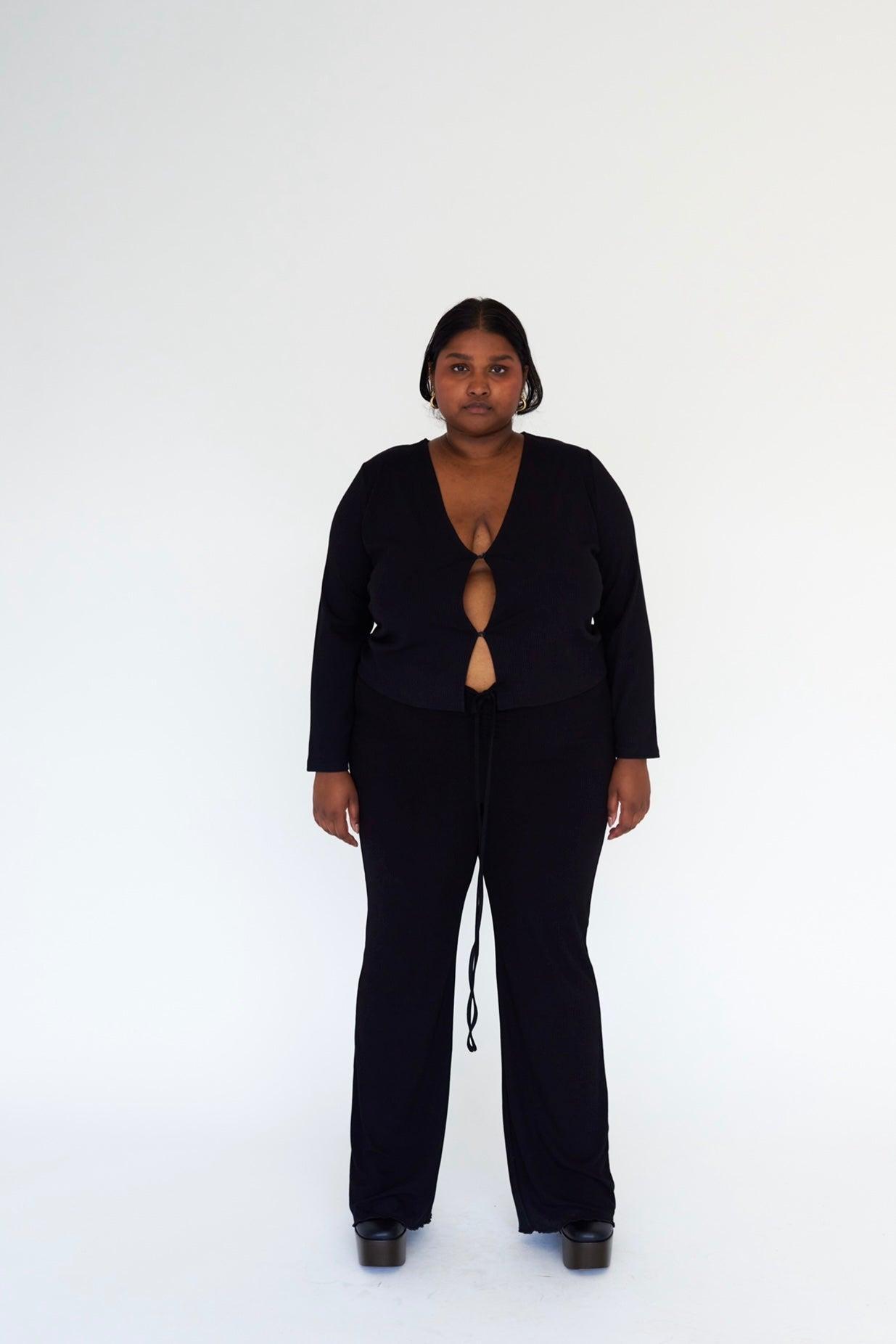Rue Pant - Licorice Product Image