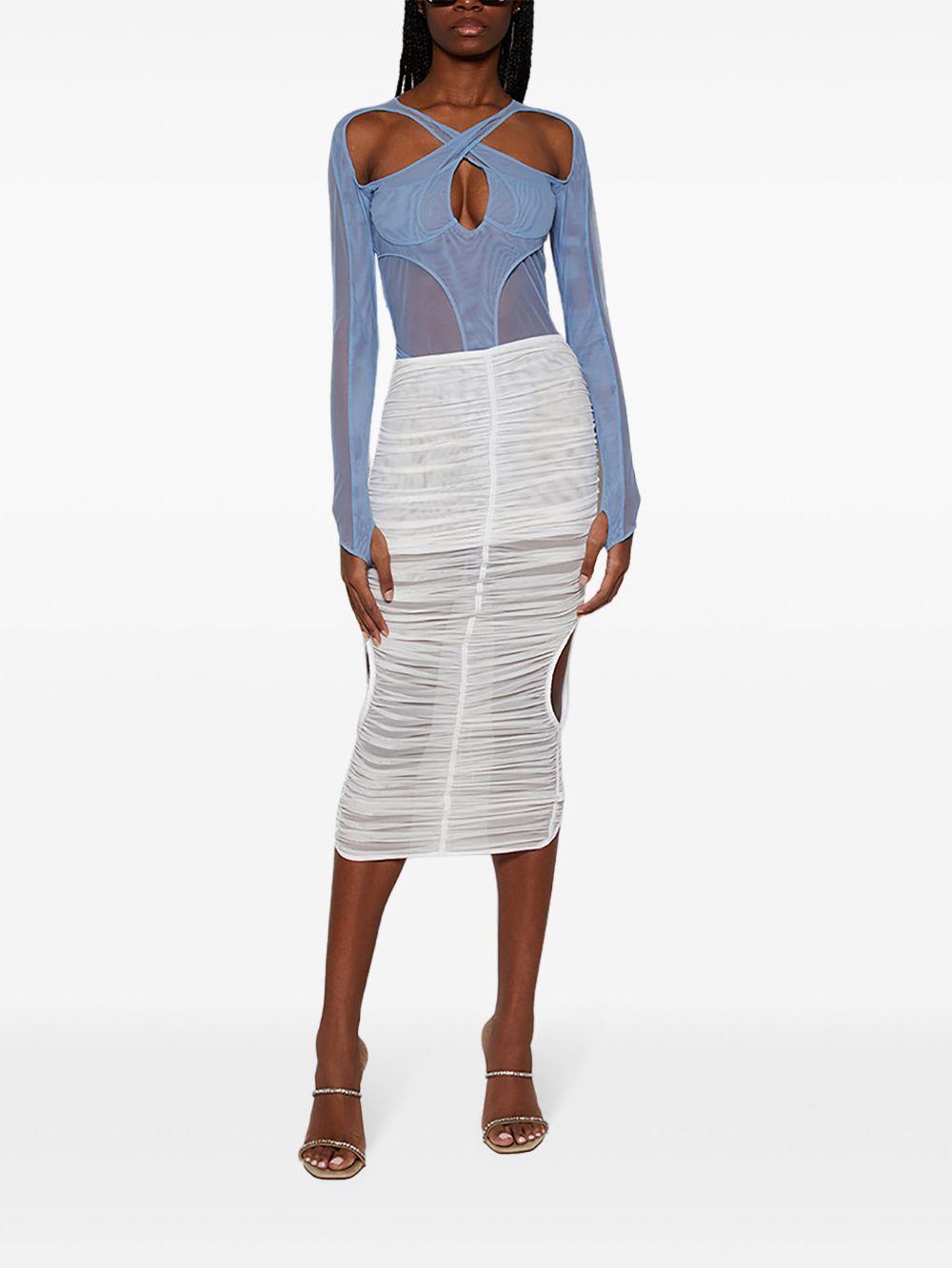 layered cut-out bodysuit Product Image