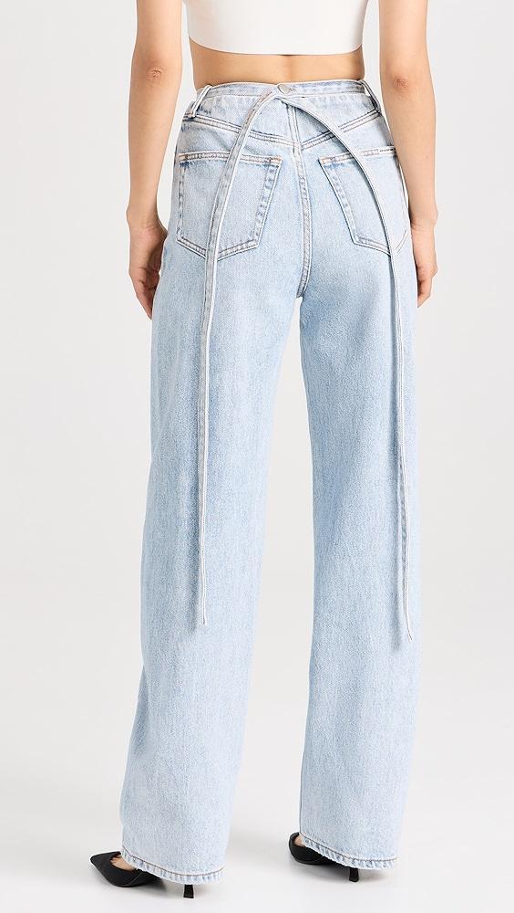 Alexander Wang Balloon Jeans with Skinny Button Back Waistband | Shopbop Product Image