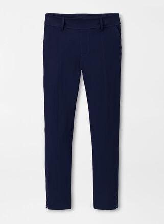Poxy Low-Rise Straight-Leg Wool-Blend Trousers Product Image