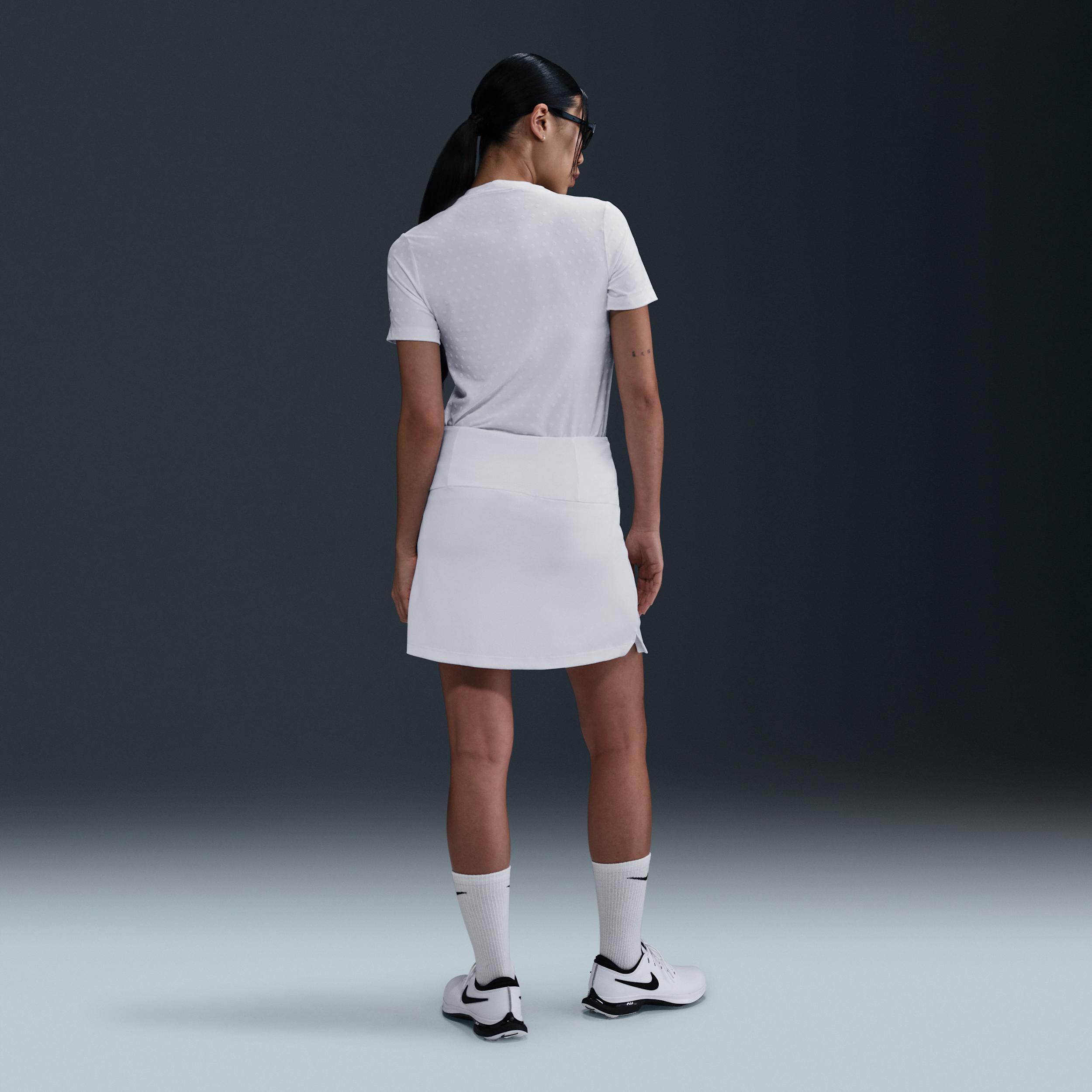 Nike Women's Tour Dri-FIT Short-Sleeve Blade Jacquard Golf Polo Product Image