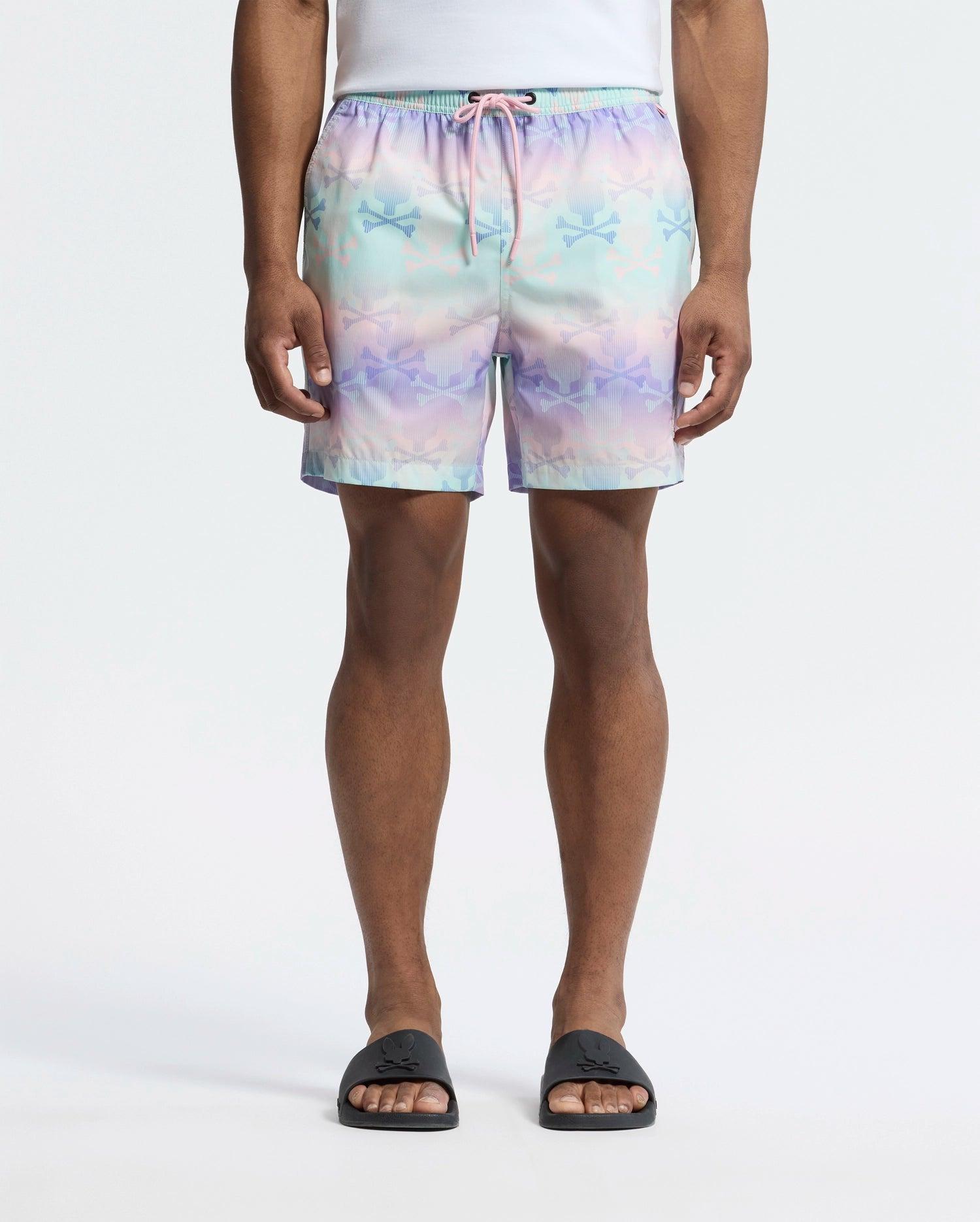 MENS FORSTER BUNNY PRINTED SWIM TRUNK - B6W621F200 Product Image