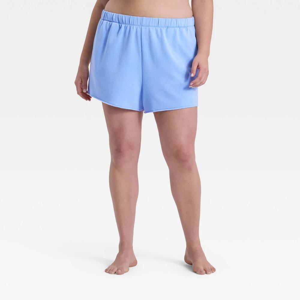 Women's French Terry Fleece Lounge Shorts - Wild Fable™ Product Image