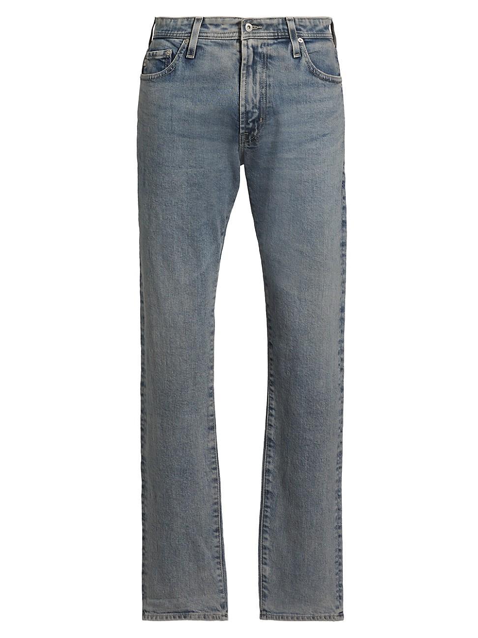 Mens Tellis Straight-Leg Slim-Fit Jeans Product Image