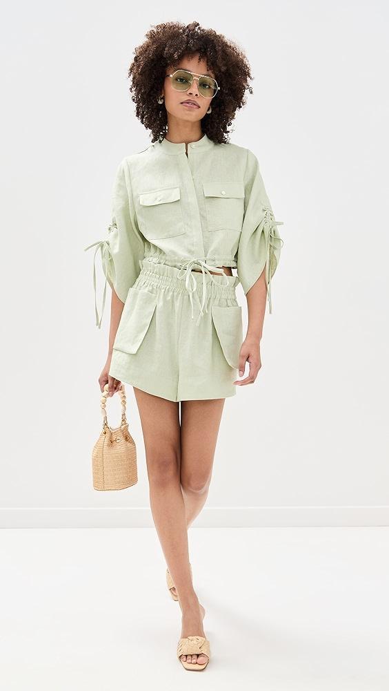 HEVRON Mira Shorts | Shopbop Product Image