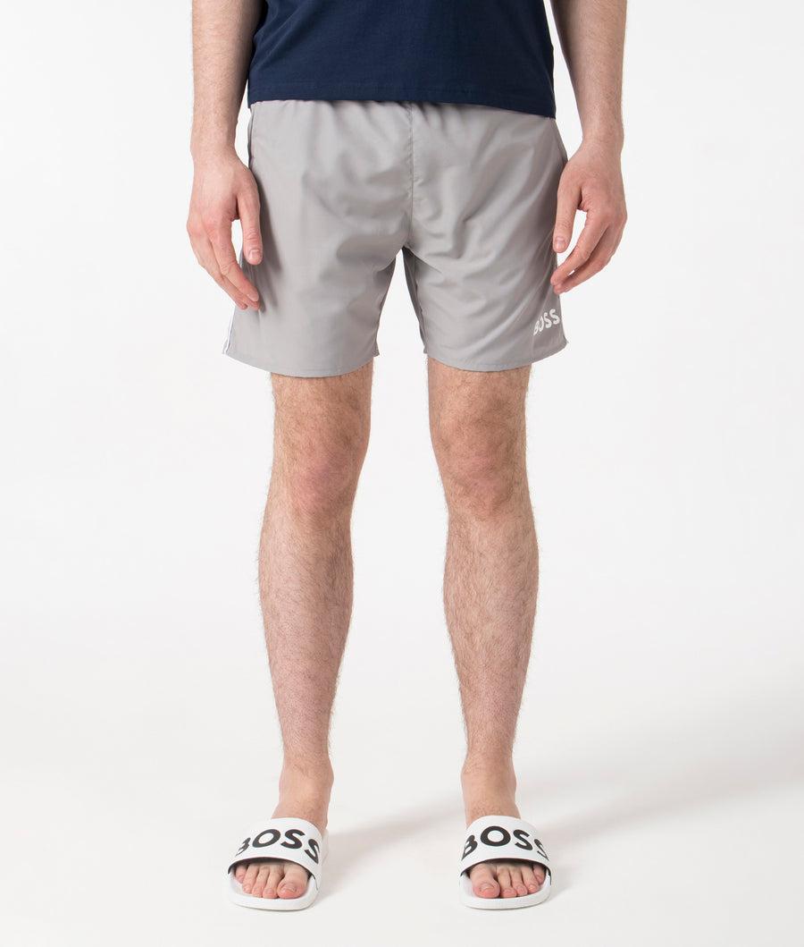 Boss Quick-Drying Swim Shorts with Contrast Details Product Image