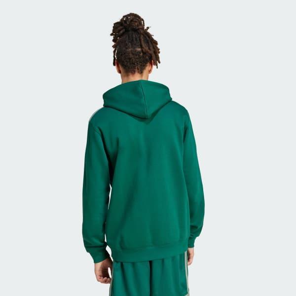 adidas Adicolor Classics 3-Stripes Hoodie Better Scarlet 2XL Mens Product Image