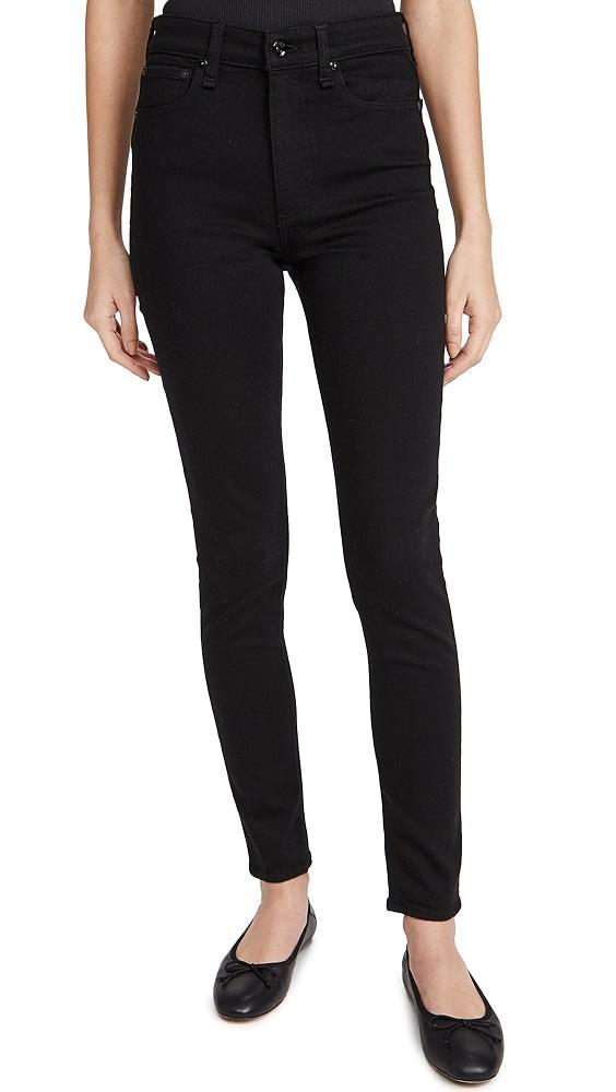 rag & bone Nina High Rise Skinny Jeans | Shopbop Product Image