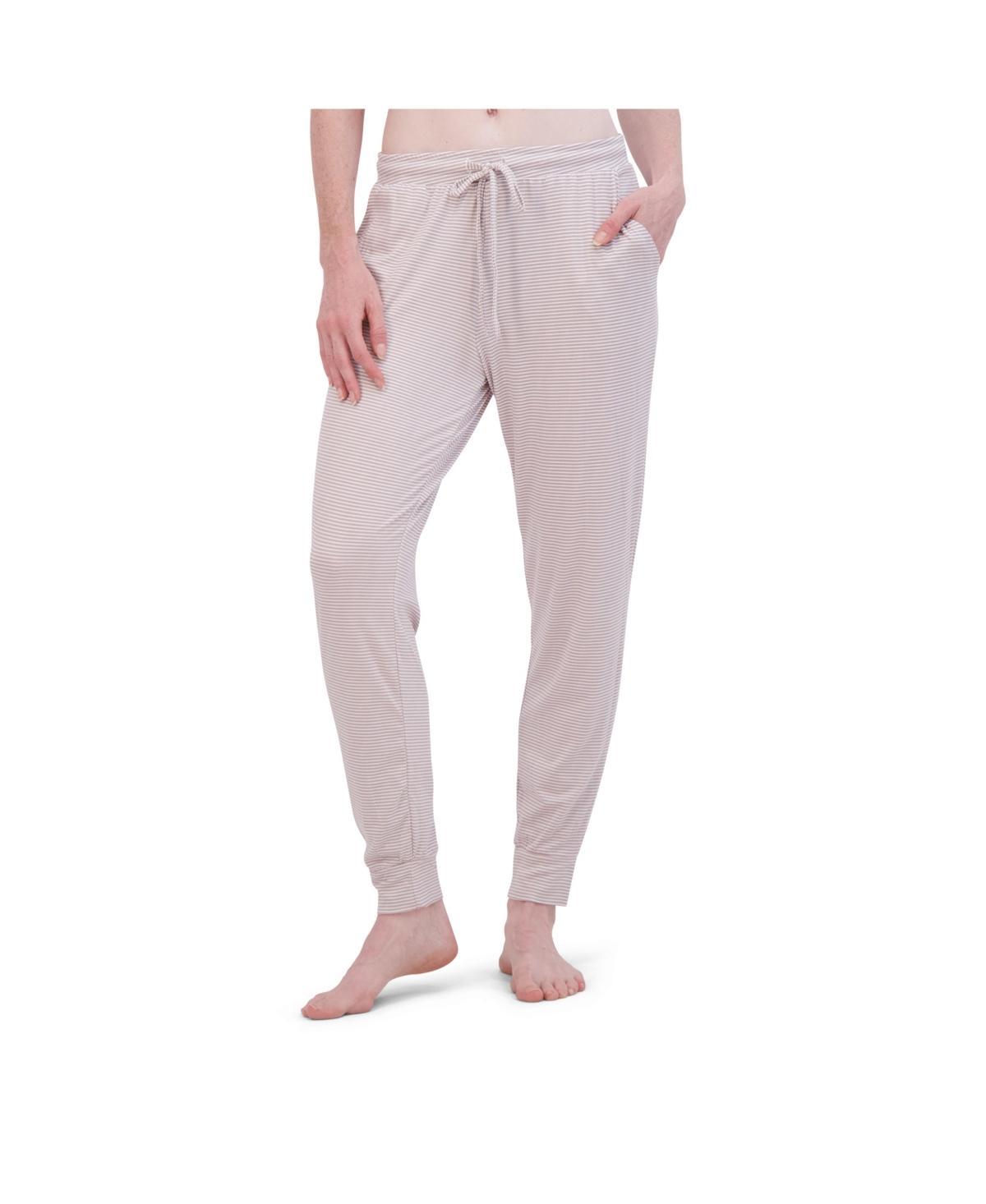Tahari Womens Drawstring Jogger Pajama Pant Product Image