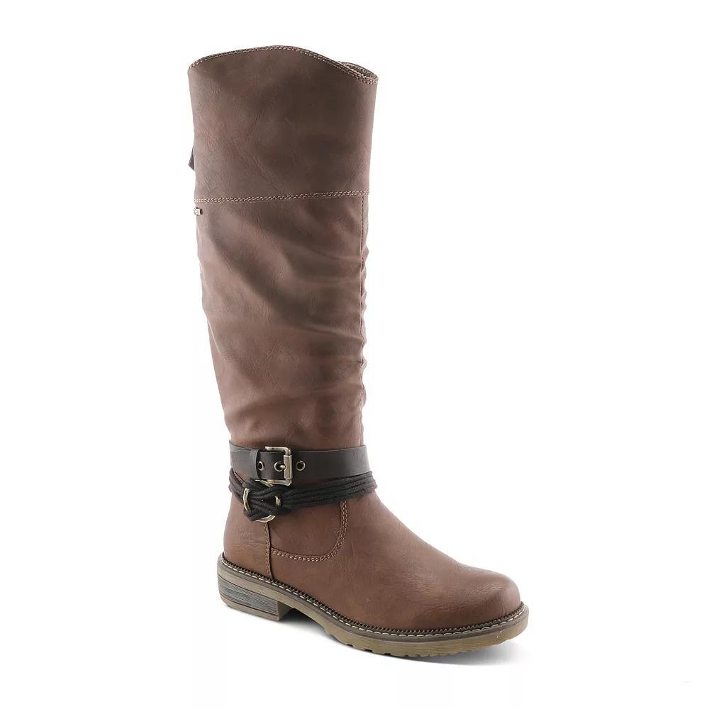 Spring Step Mangie Women's Knee-High Leather Boots, Size: 42, Brown Product Image