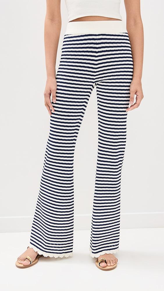 Sea Addy Striped Knit Pants | Shopbop Product Image