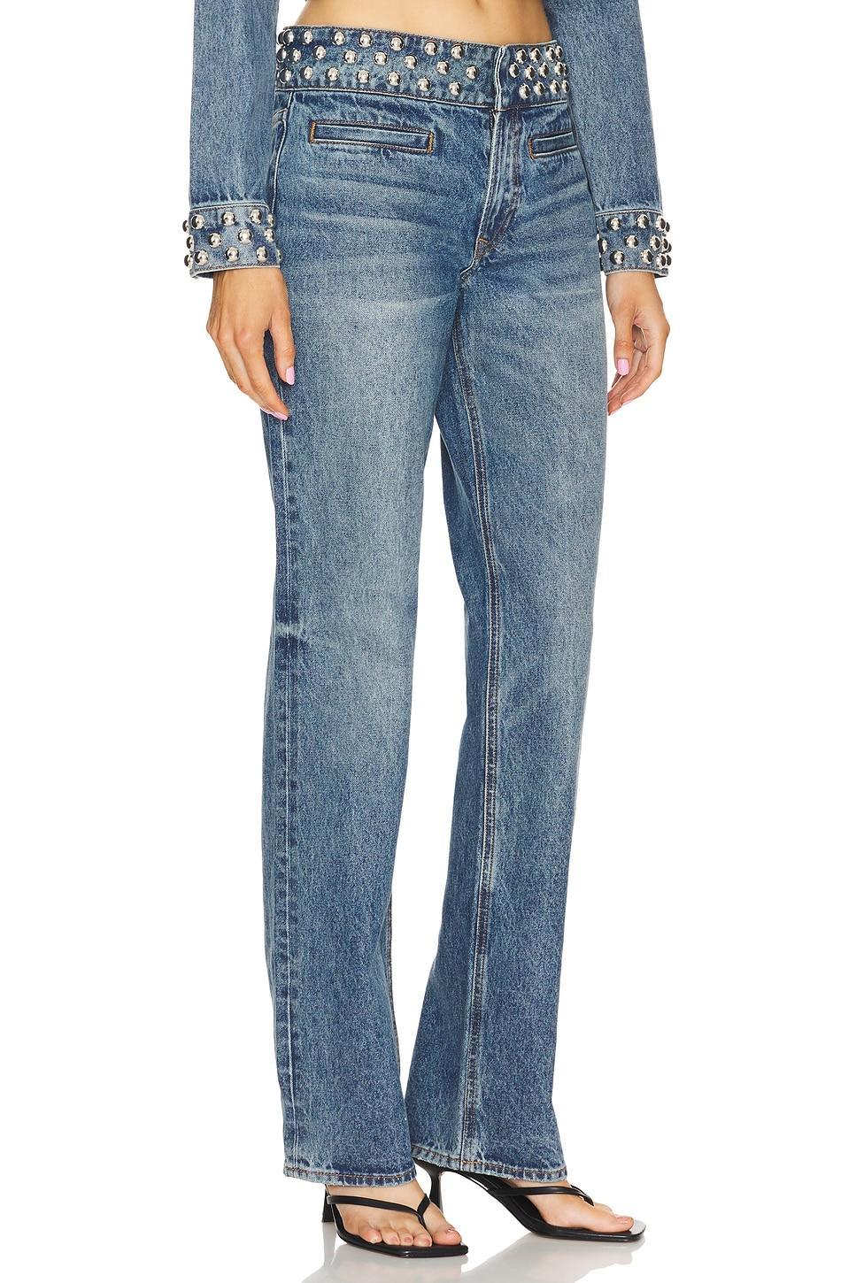 Leandra Low Rise Straight Leg Jean GRLFRND Product Image