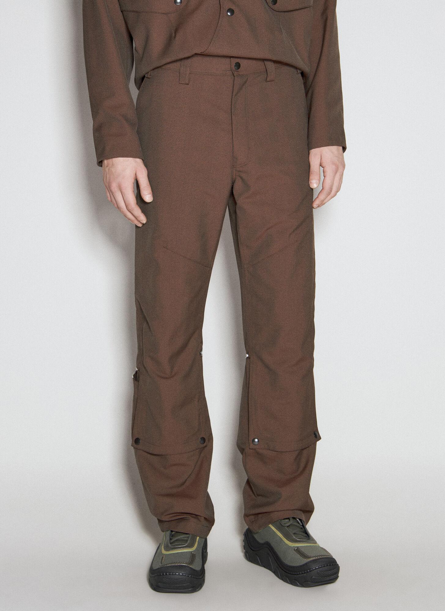 KIKO KOSTADINOV Tonino Utility Pants In Brown Product Image