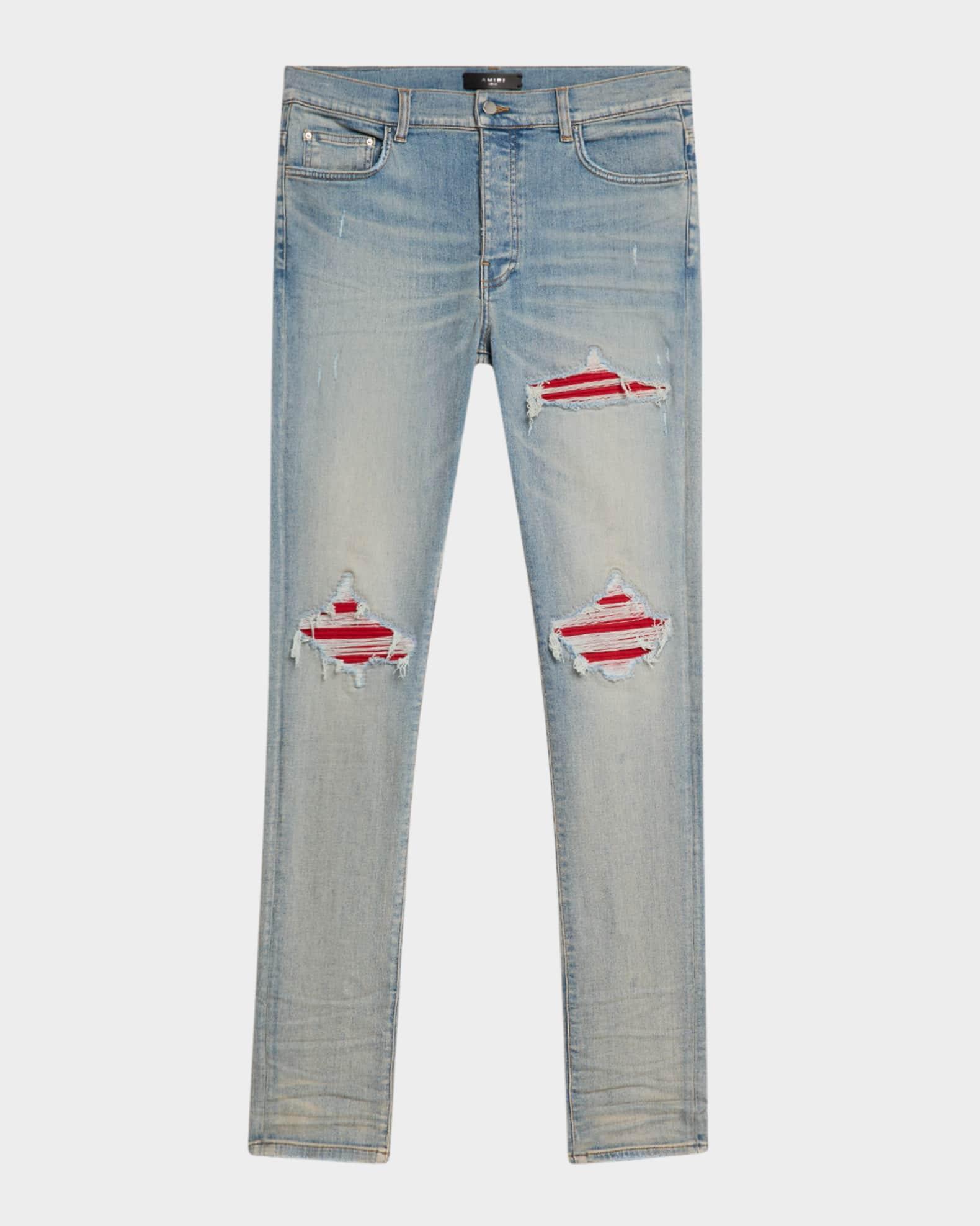Men's MX1 Distressed Skinny Jeans Product Image