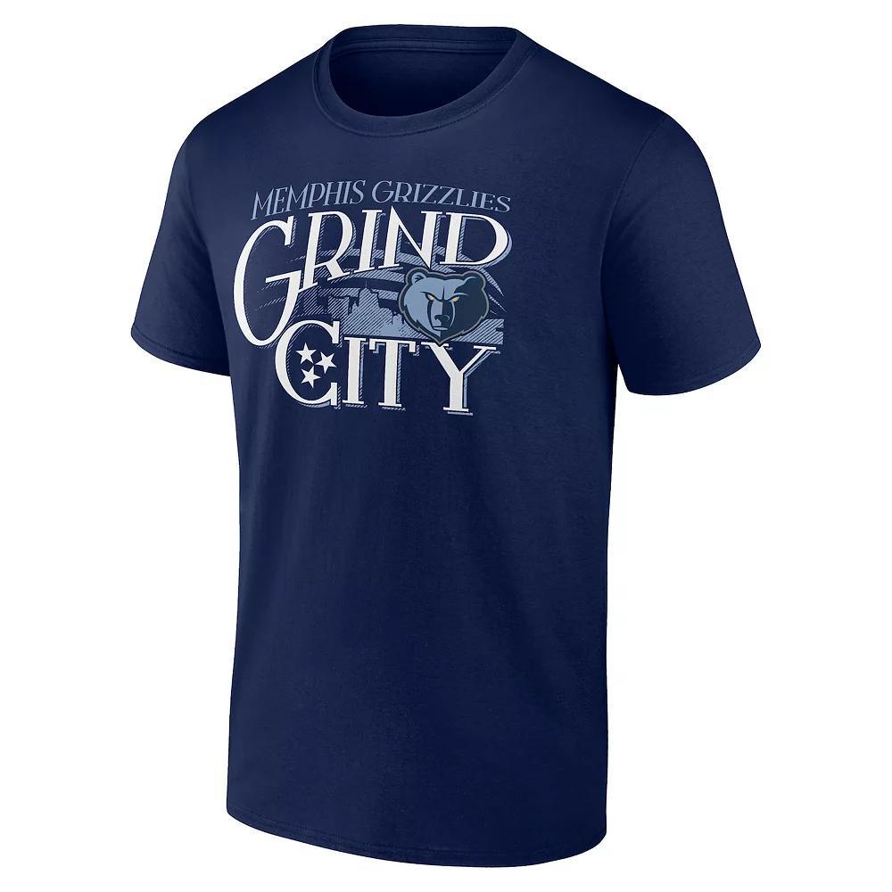 Men's NBA Memphis Grizzlies Grind City Graphic Tee, Size: Small, Grz Blue Product Image
