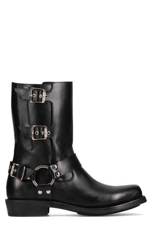 FRYE Conway Moto Harness Boot In Black Product Image