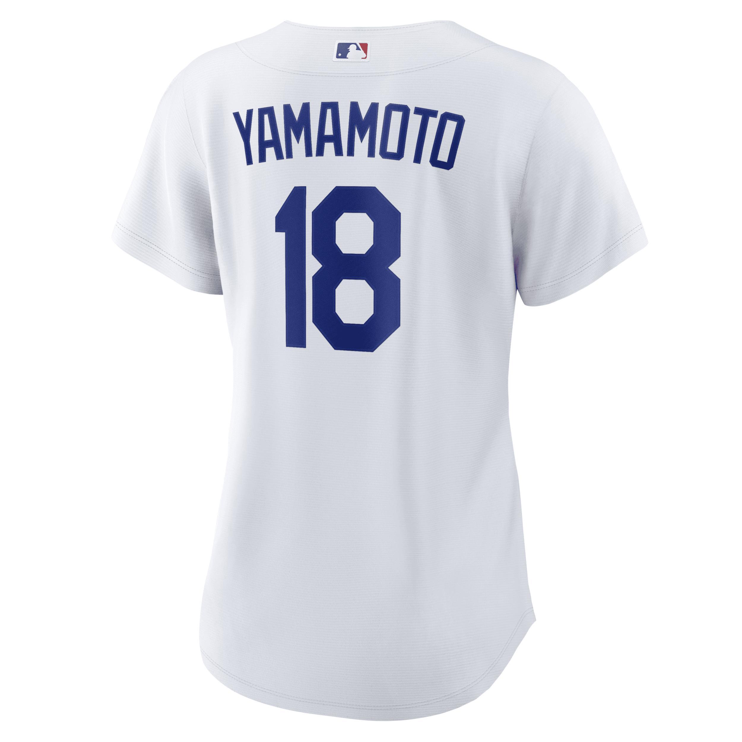 Yoshinobu Yamamoto Los Angeles Dodgers Nike Women's MLB Replica Jersey Product Image