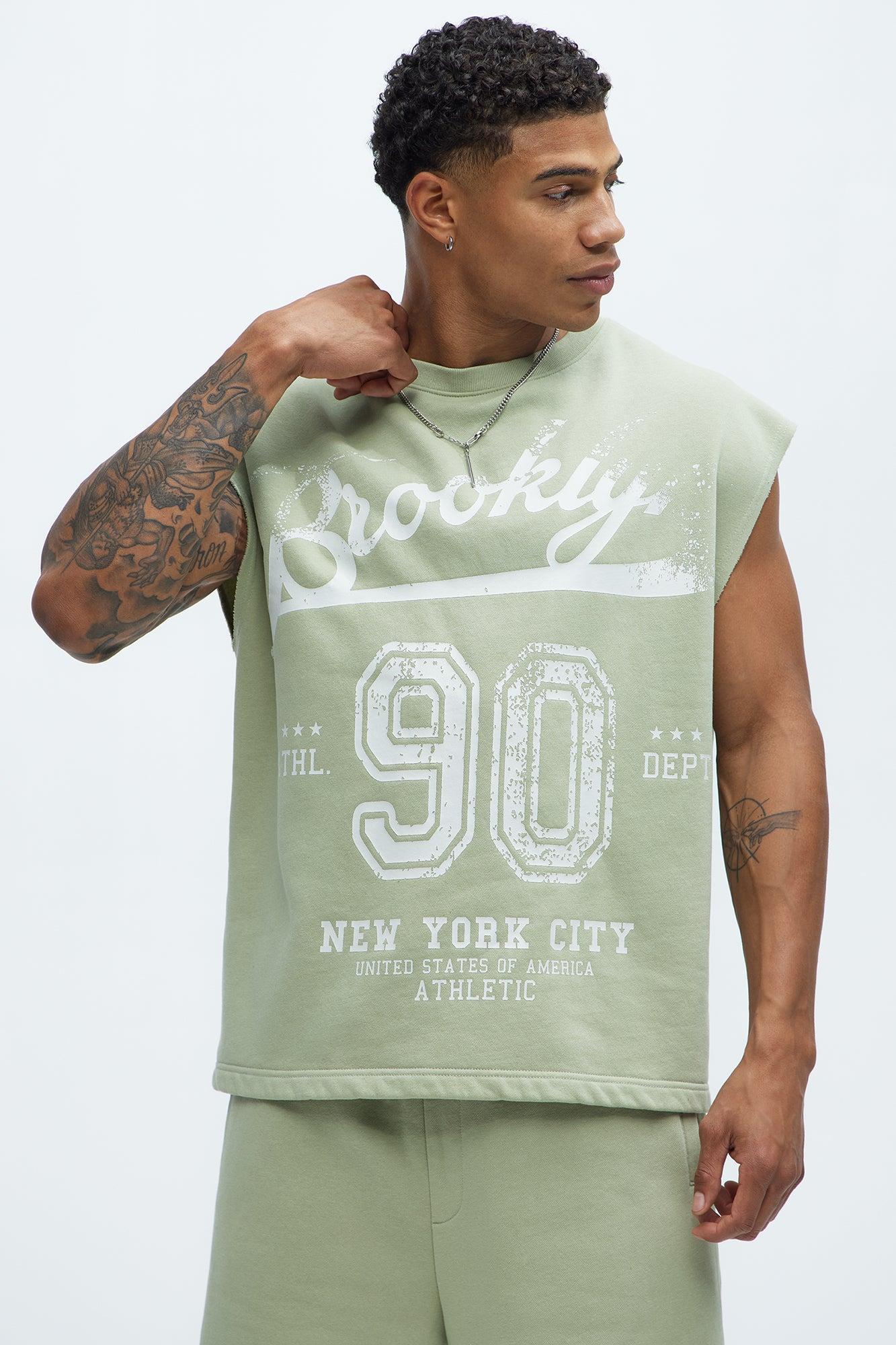 90s Muscle Tee - Green Product Image