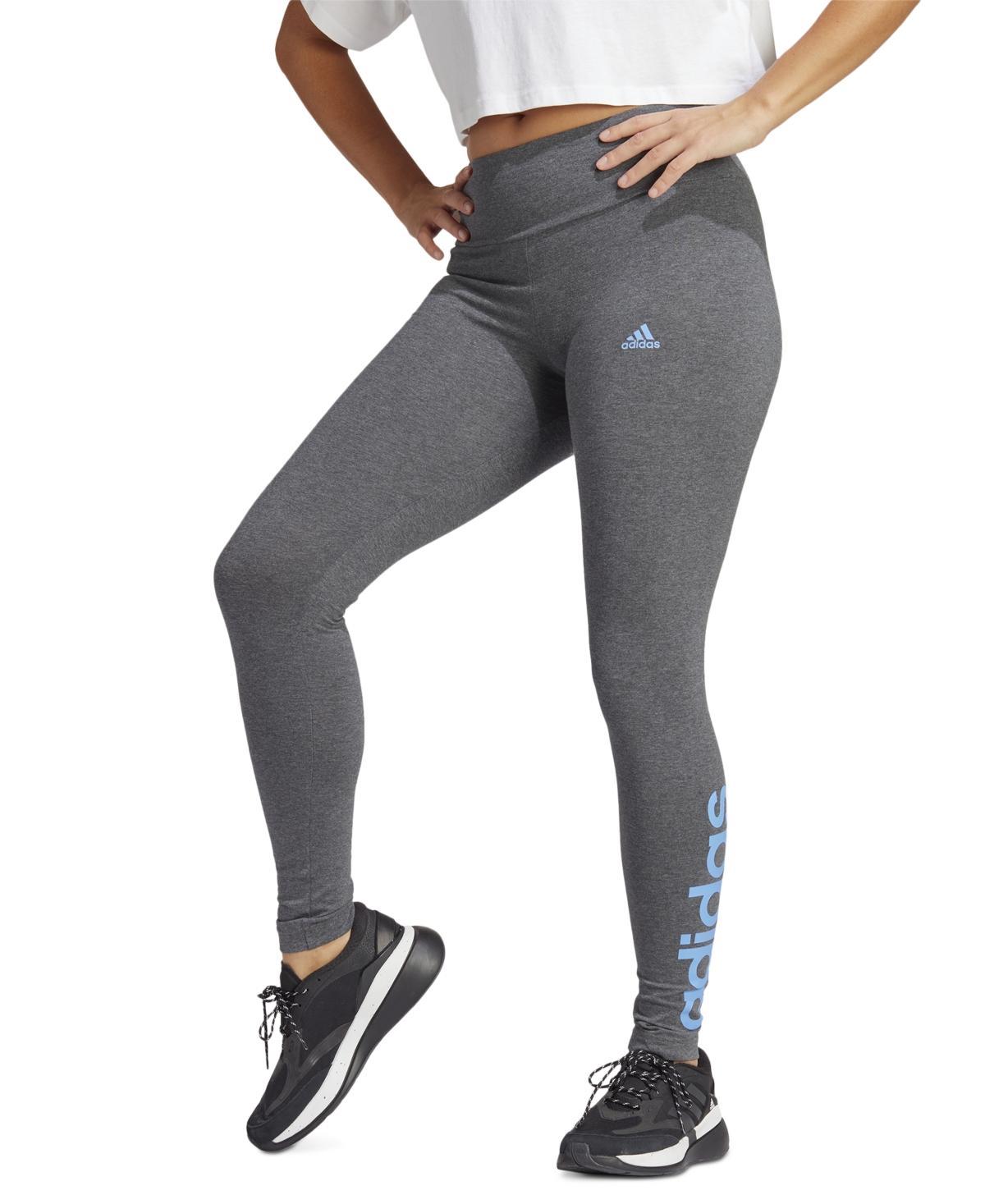 Plus Size adidas Essential Linear High-Waisted Leggings, Womens Product Image