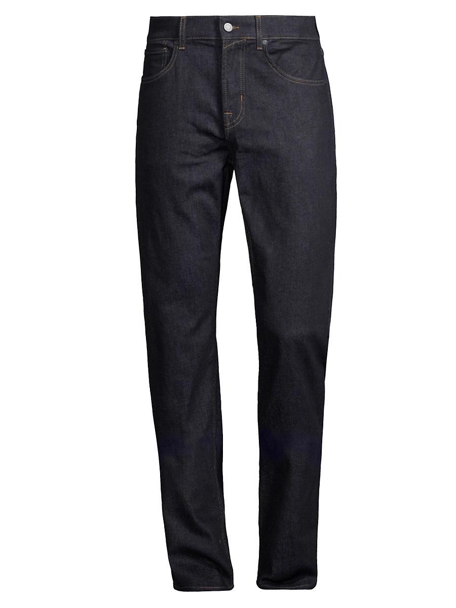7 For All Mankind The Straight Fit Jeans in Rinse Blue Product Image